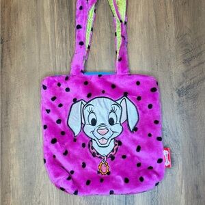 Disney 102 Dalmatians Pinkish-Purple Fuzzy Purse
